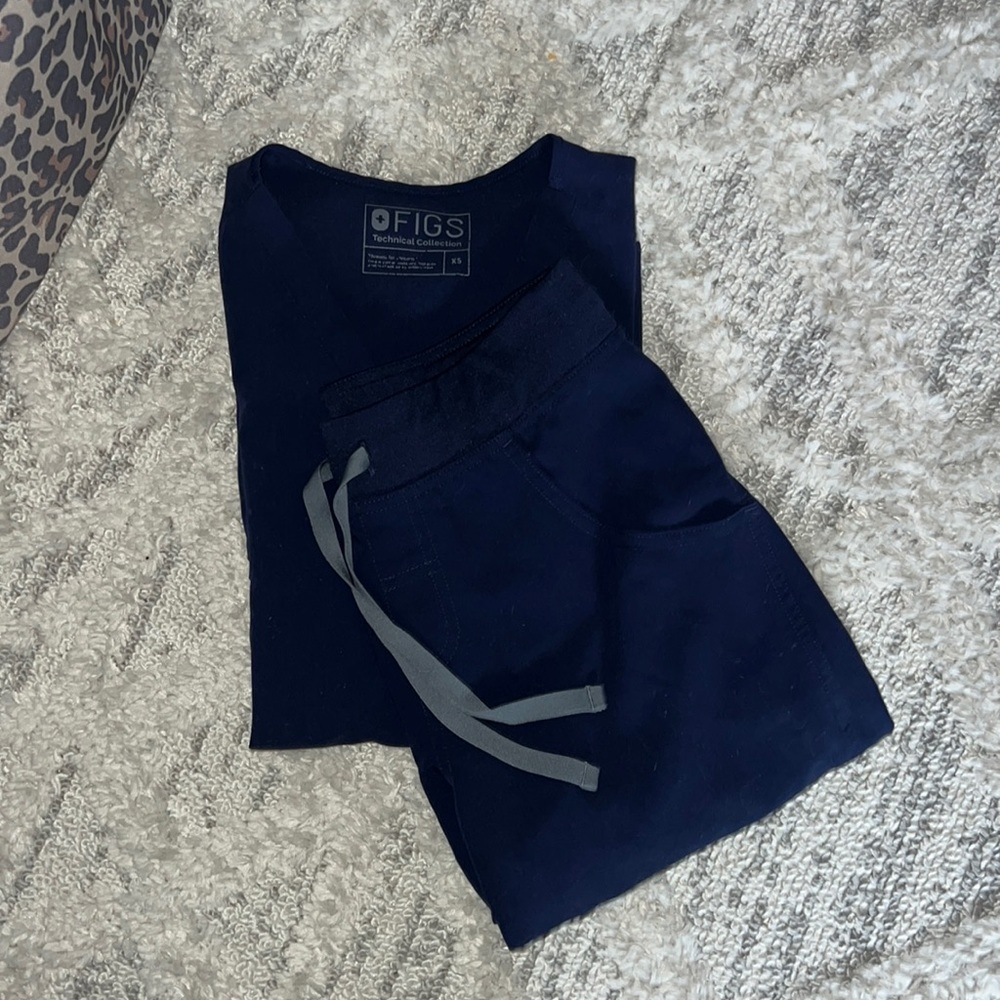 Navy Figs Scrubs